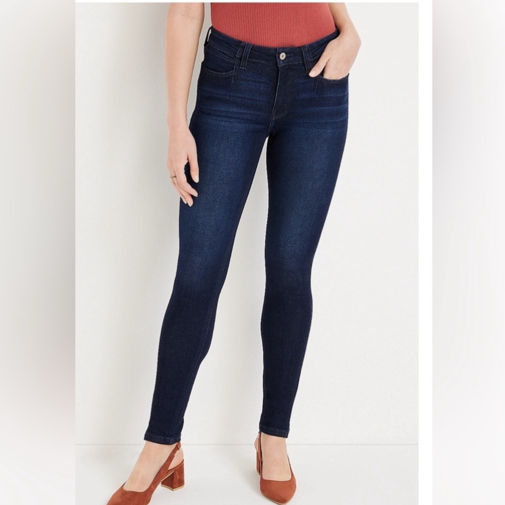 KanCan Skinny Mid Rise Jeans